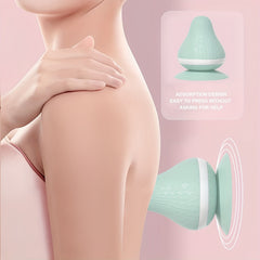 Silicone Massage Ball With Suction Cup for Muscle Relaxation