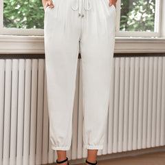 Women's Drawstring Joggers for Spring & Summer