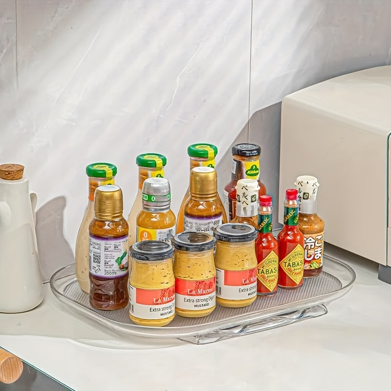360 Degree Rotating Refrigerator Storage Organizer Turntable