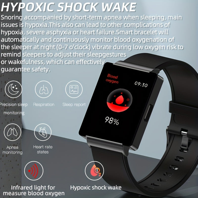 Smart Watch with Non Invasive Blood Glucose Test and NFC