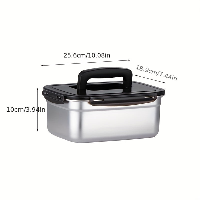 XL Storage Container w/ Handle & Sealed Lid for Freshkeeping - Bento Box