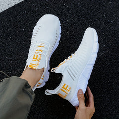Men's Breathable Running Shoes Non Slip Soft Sole Sneakers