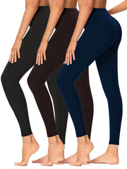 3Pcs High Waist Yoga Pants Tummy Control Slimming Leggings Women's Activewear