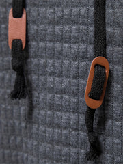 Men's Sleeveless Knit Hoodie Pullover Vest