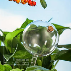 Large Capacity Glass Ball Plant Automatic Dripper Home Garden Watering Device