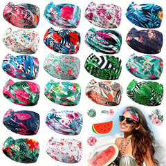 Bohemian Vintage Hairband Yoga Sports Headband Women's Headwear