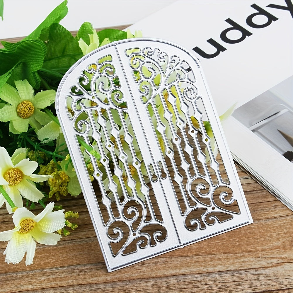 DIY Door Window Metal Cutting Dies Stencil Scrapbooking Decorative Craft