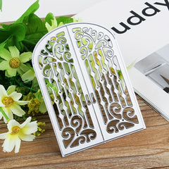 DIY Door Window Metal Cutting Dies Stencil Scrapbooking Decorative Craft