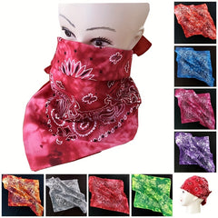 Polyester Paisley Retro Vintage Bandana Hip-hop Headband