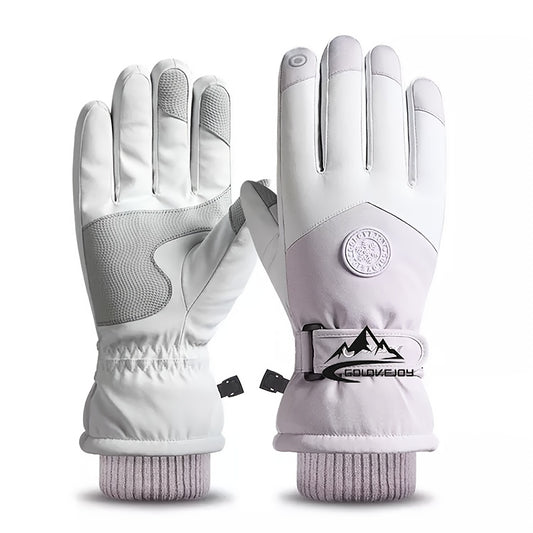 Ski Gloves Men Women Winter Cycling Non-slip Waterproof Touch Screen Warm Gloves