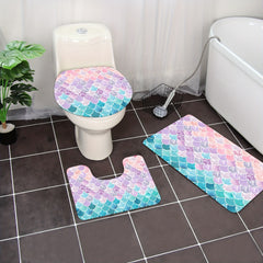 Soft Shaggy Bathroom Rug Set for Cozy Experience
