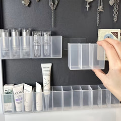 Wall Mounted Storage Box for Small Items Jewelry Lipstick Puff
