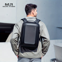 MARK RYDEN Backpack With Lock Men Business Laptop Bag Waterproof