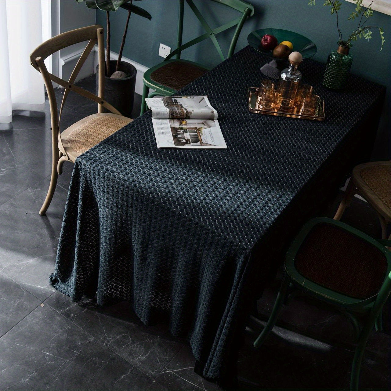 Vintage Lace Tablecloth French Style