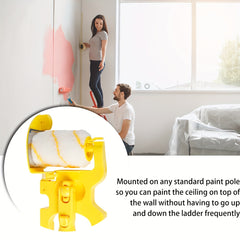 4pcs Clean Paint Roller Brush for Home Painting Edge Latex Roller