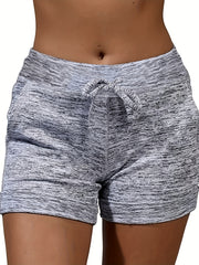 Drawstring Versatile Casual Workout Summer Shorts With Pockets