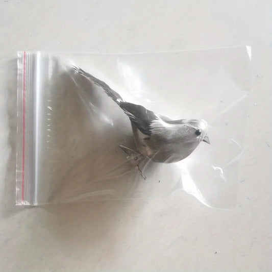 Artificial Sparrow Simulation Birds Garden Decoration