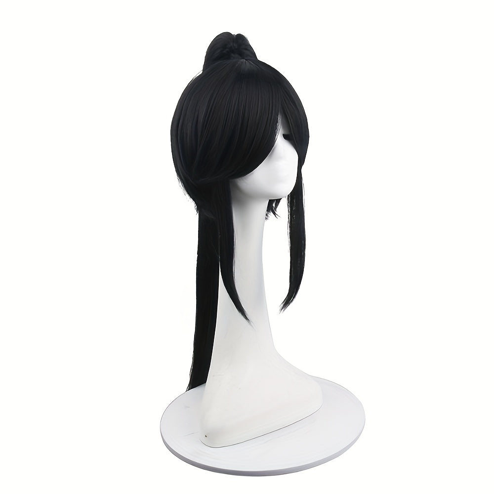 Men's 18 Inch Anime Cosplay Wig - Chemical Fiber Costume Hairpiece