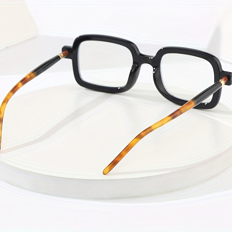 Retro Anti Light Flat Glasses for Men with Glasses Box