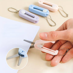 Portable Mini Scissors for Crafts Paper Cutting Travel Safe Art Supplies