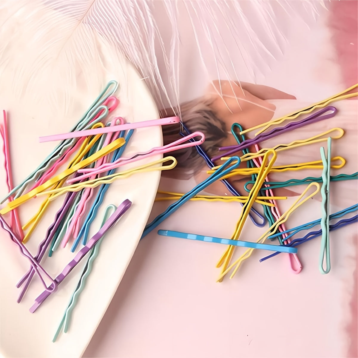 50pcs Hair Clip Hairpin Side Clip for Girls and Salon