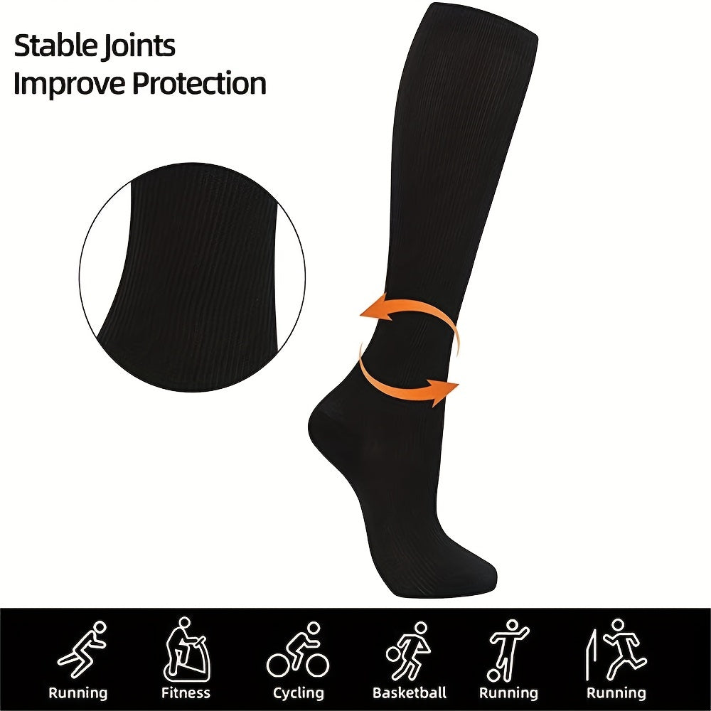 Breathable Compression Thigh Socks for Men and Women