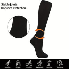 Breathable Compression Thigh Socks for Men and Women
