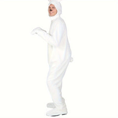 Easter Bunny Costume Soft Rabbit Pink Ears & Fluffy Tail
