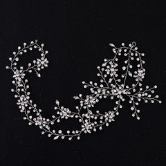 Rhinestone Crystal Headband Tiara Hairband for Bride