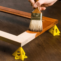 10pcs Small Triangular Paint Stands for Woodworking