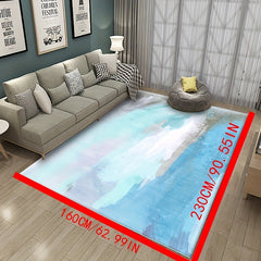 Modern Abstract Area Rug for Stylish Home Decor