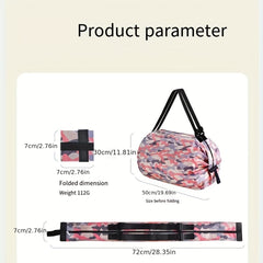Portable Single Shoulder Fitness Accordion Bag