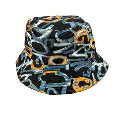 Reversible Bucket Hat Lightweight Sunscreen Fisherman Cap