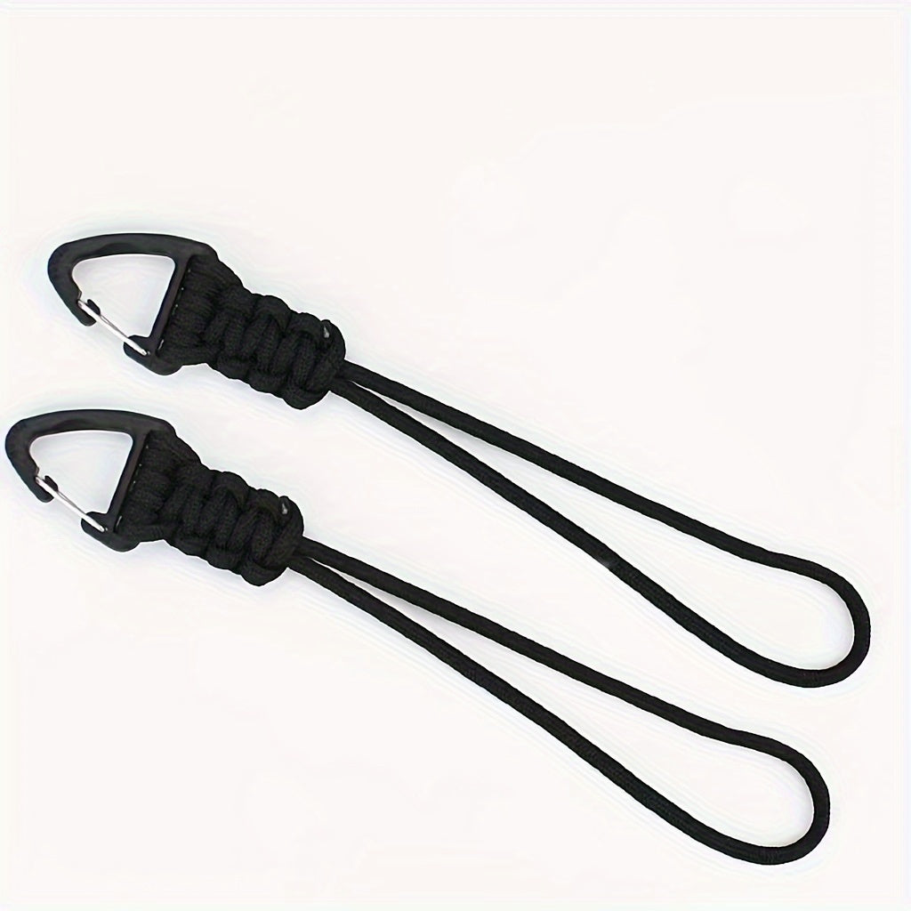 2pcs Triangle Buckle Keychain for Outdoor Activities