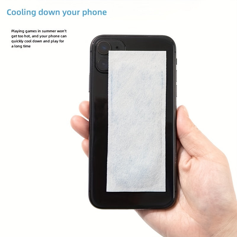 10 Packs Cartoon Ice Cooling Stickers - Fever Mobile Phone Cooling