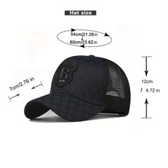 Men's Embroidered Baseball Cap Duck Tongue Fashion Hat