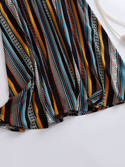 Plus Size Boho Dress Women's V Neck Tank Dress