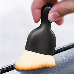 Car Interior Gap Dust Brush Short Air Conditioner Cleaning Brush