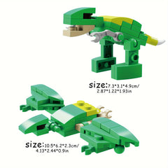 Dinosaur Building Block Toy Set - Triceratops Pterosaur - 172pcs