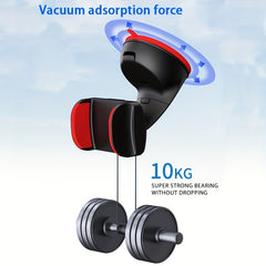 Universal Car Phone Holder, Rotating Suction Cup Bracket