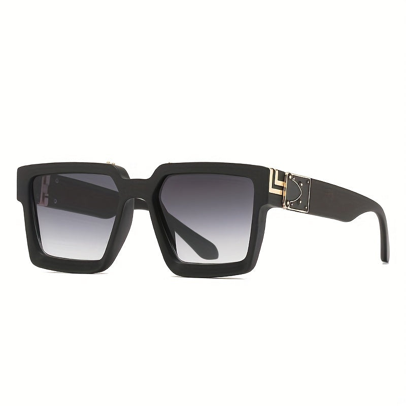 Men's Square Frame Sunglasses for Street Photography