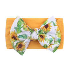 Bow Wide Headbands Elastic Hair Bands Hair Accessories For Baby Boys And Girls