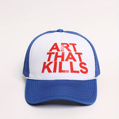 Letter Trucker Hat Men Women Hip Hop Baseball Cap Dad Hats Mesh Cap