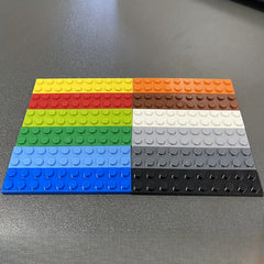 30pcs 2x10 Short Brick Building Blocks for MOC Bricks 3832 Durable ABS Material