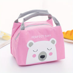 Insulated Lunch Bag Large Capacity Cartoon Pet Design