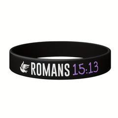 4pcs Letter Pattern Silicone Bracelet Christmas