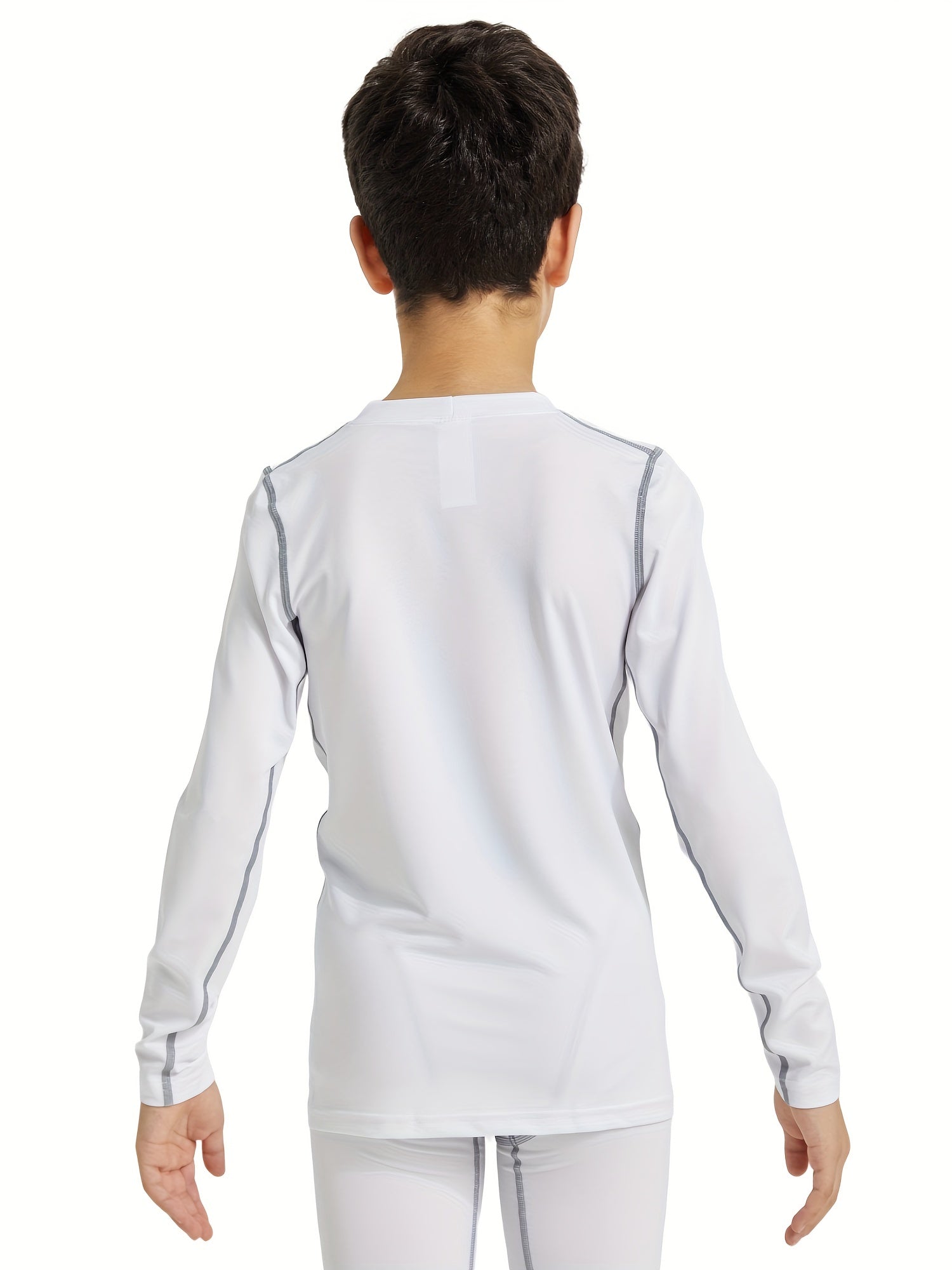 Kids' Long Sleeve Compression Shirts Moisture Wicking Baselayer