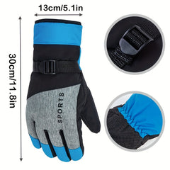 Winter Skiing Gloves & Snowboarding Gloves Waterproof Snow Gloves
