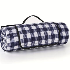 XL Waterproof Picnic Blanket Gingham Mat Beach Camping