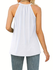 Summer Sleeveless Lace Top